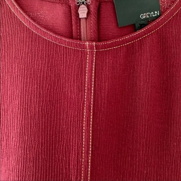 Anthropologie Greylin Colleen Stitched Jumpsuit Size Small - Picture 7 of 13